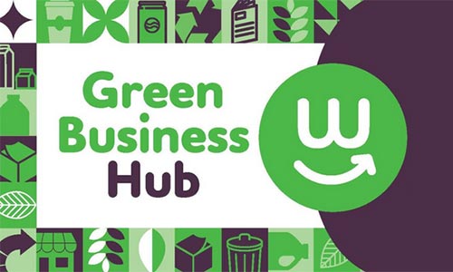 Green Business Hub Icon