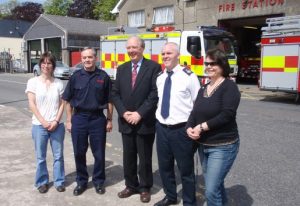 Peterborough Fire Service visits Monaghan
