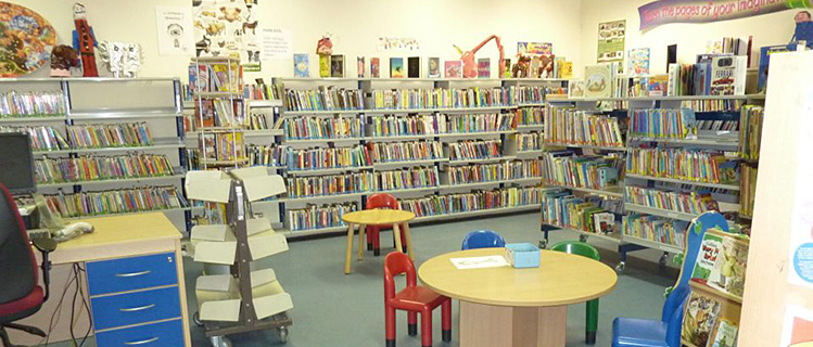 Inside Monaghan Town Library