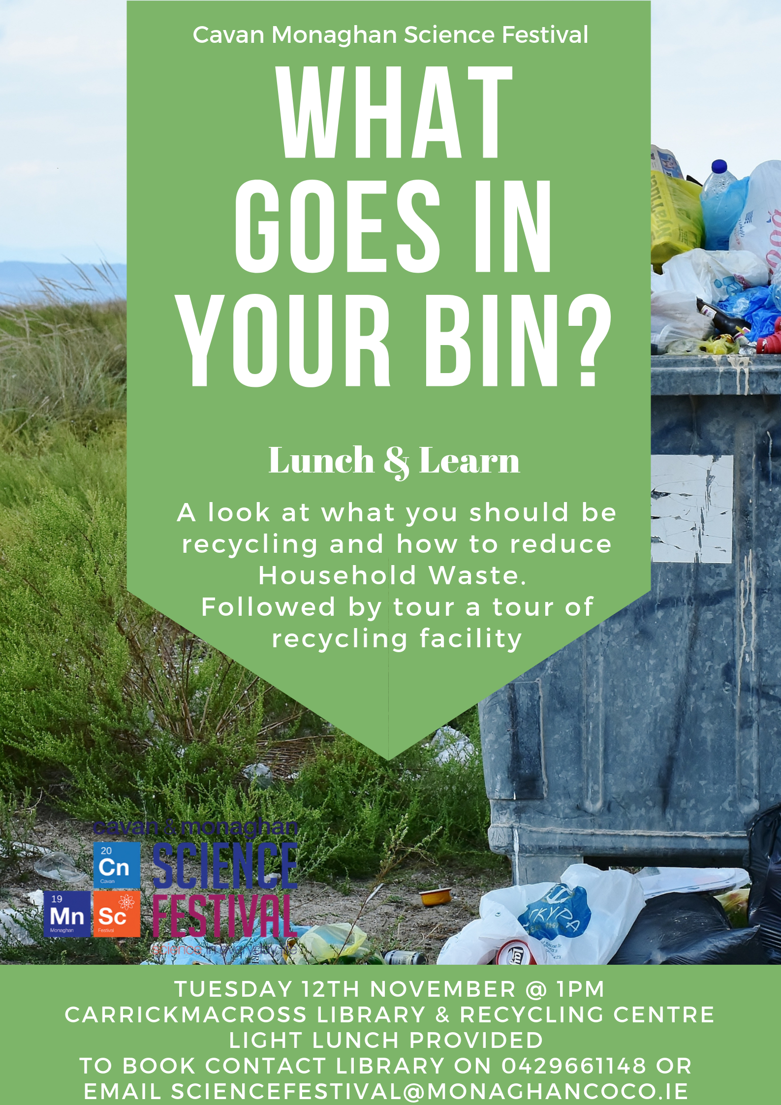 12 Nov Recycling Lunch & Learn - Library