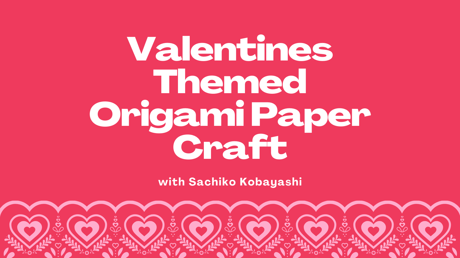 Valentines Themed Origami Paper Craft (1)