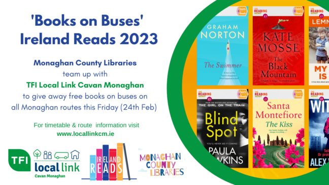 Books on Buses for Ireland Reads