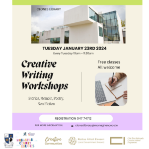 Creative Writing Classes in Clones Library