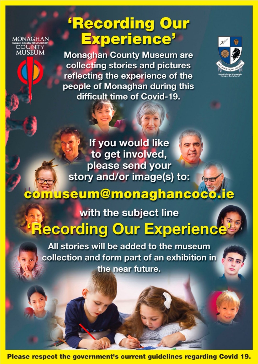 Monaghan County Museum wants to collect your experiences and stories about the Covid 19 Pandemic