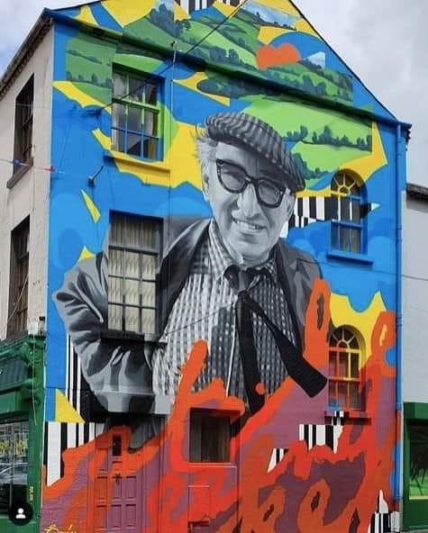 Completed Patrick Kavanagh Mural 