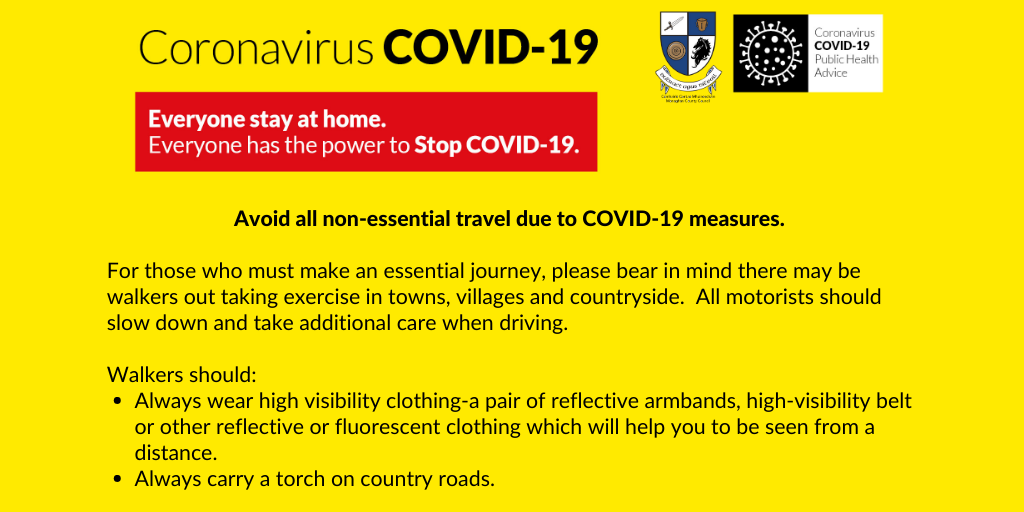 Avoid All Non Essential Travel Due To Covid 19 Measures Road And Transport