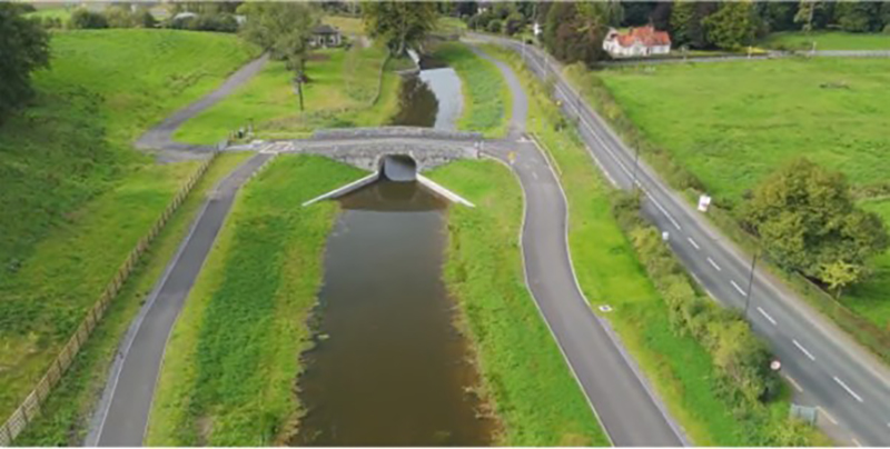 Clones Canal Ariel Photograph