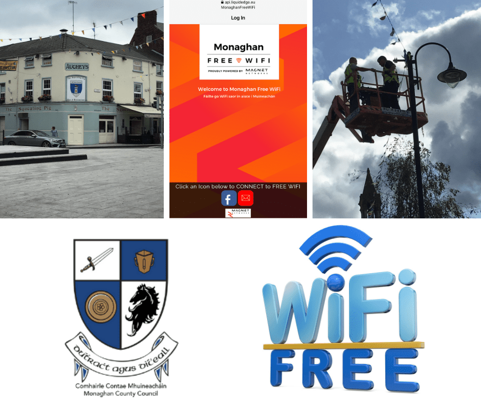 Monaghan Town Free Wifi Extended