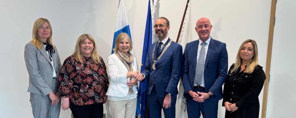 Monaghan Launches EU Presidency Programme with Finnish Ambassador Visit