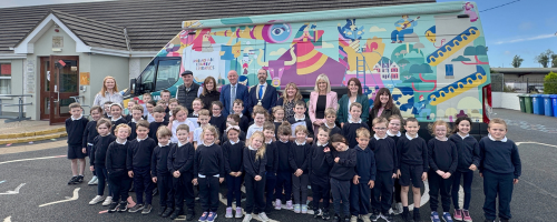 Monaghan County Libraries Launches New School Library Van for Rural Primary Schools in County Monaghan