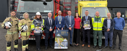 Launch of Road Safety Plan - Phase 2 at Monaghan Fire Station