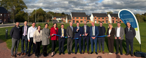 Minister John Cummins TD Opens Slí Lorcáin Development and Visits Connabury Housing Development